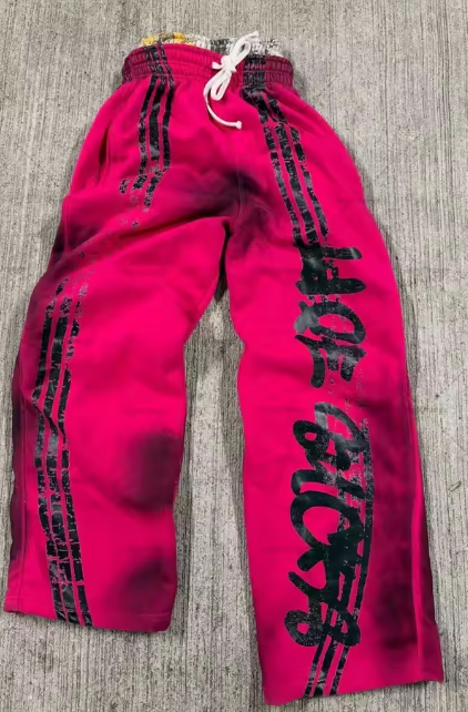 Distressed Double Layer Sweatpants